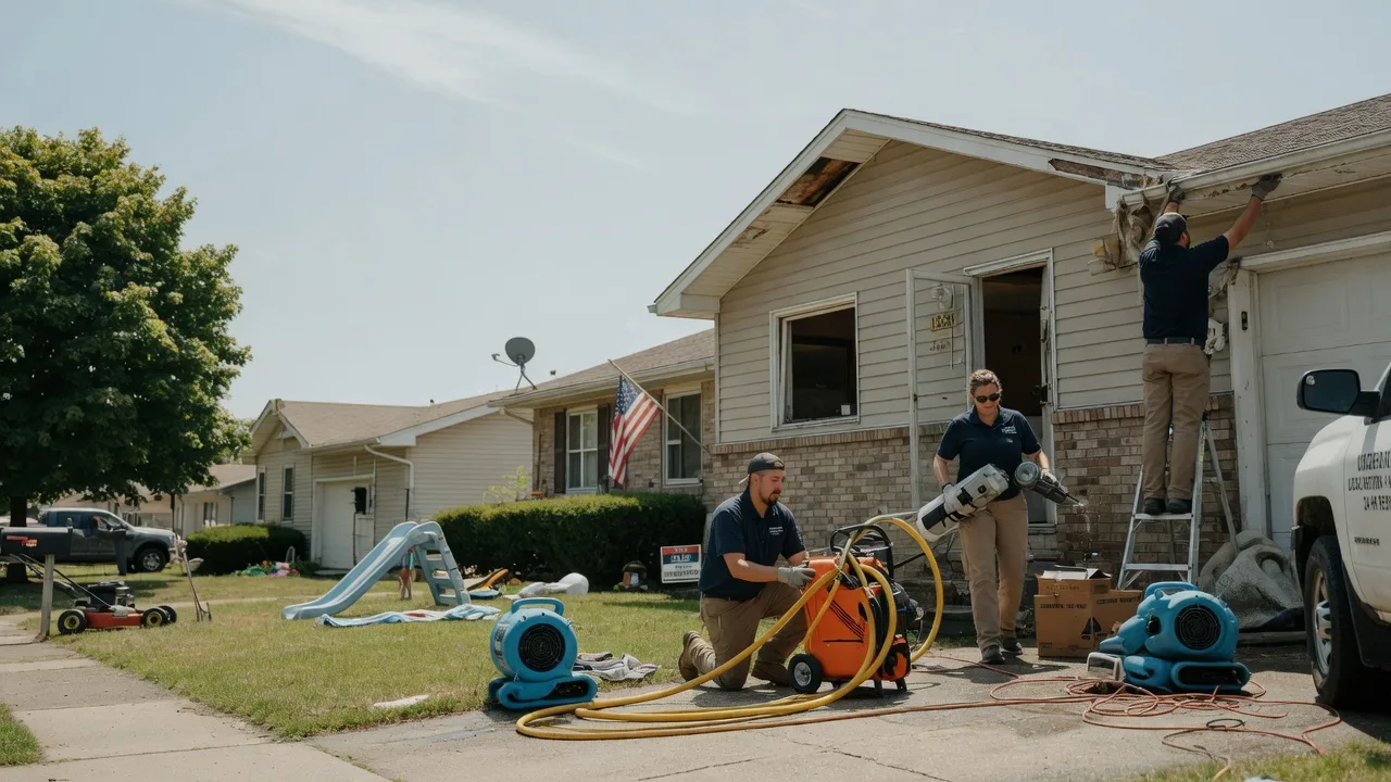 Water Damage Restoration in Fredericksburg, VA near me